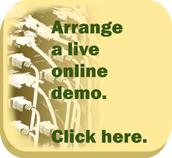 Arrange a live online demo!